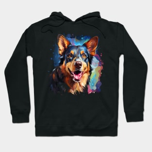 Australian Kelpie Rainbow Hoodie